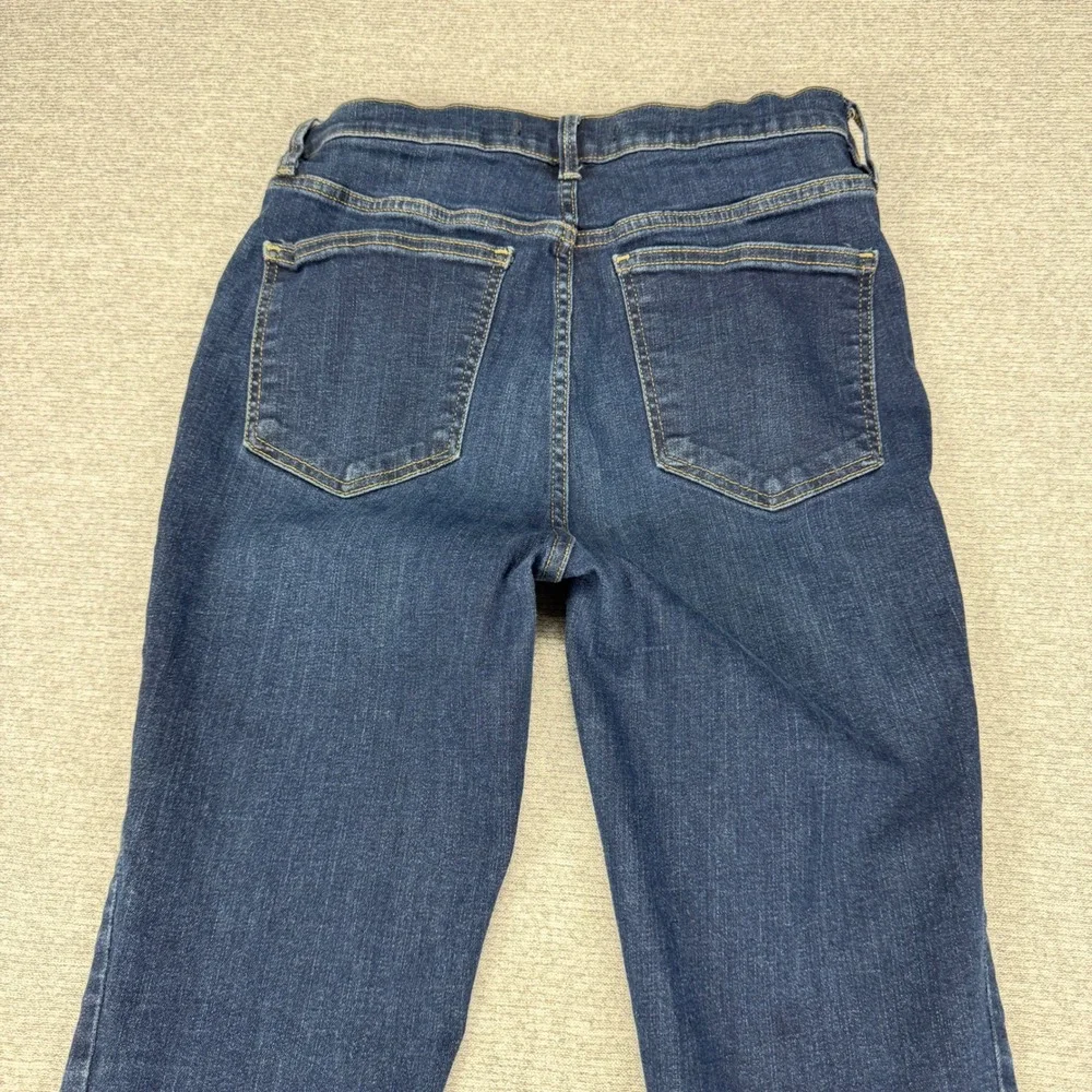 Free People Womens High Rise Skinny Jeans Dark Wash‎ Blue Denim Size 30R